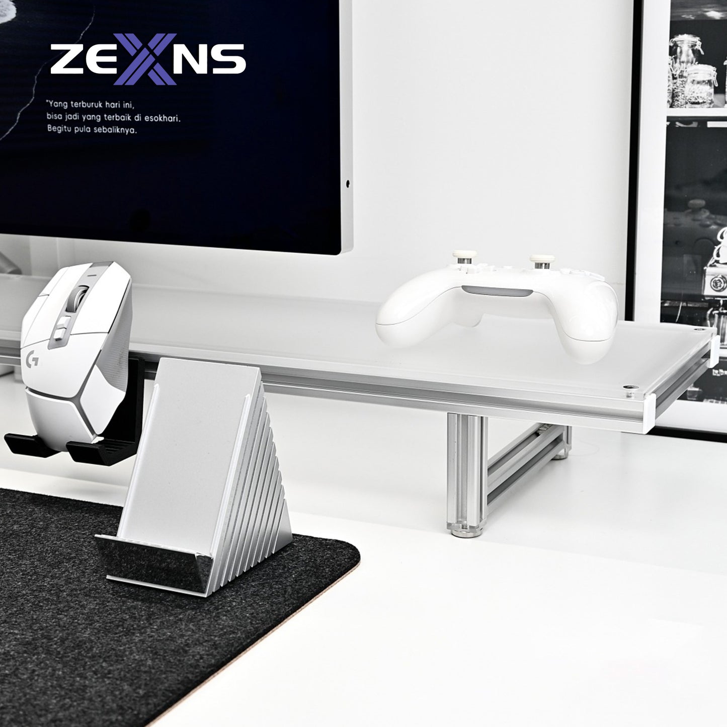 ZEXNS Modular Aluminum Monitor Stand