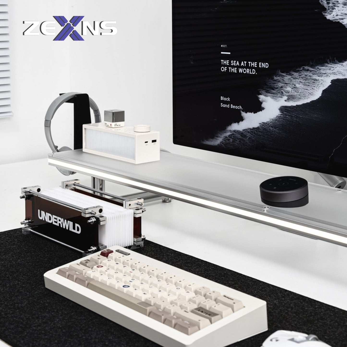 ZEXNS Modular Aluminum Monitor Stand