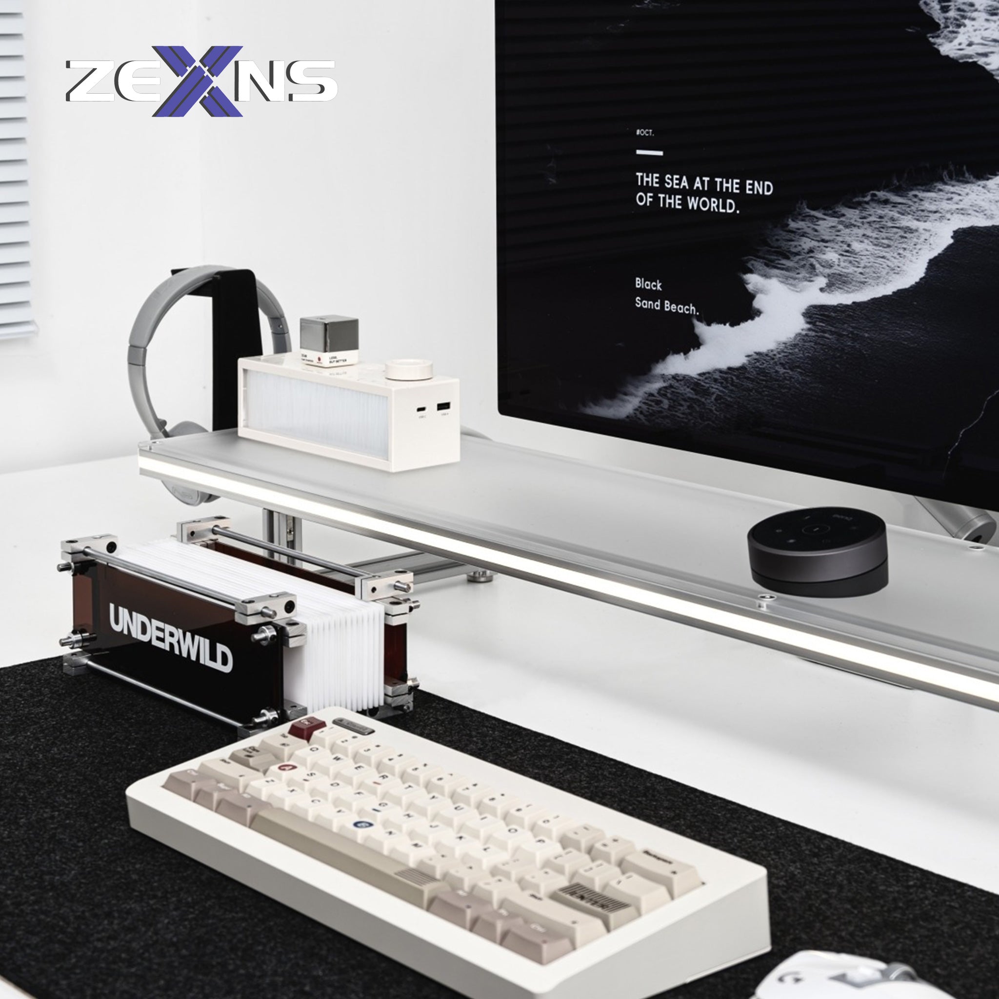 ZEXNS Modular Aluminum Monitor Stand